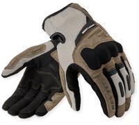 Revit Cavern Guanti da moto, Sabbia/Nero, Taglia XL