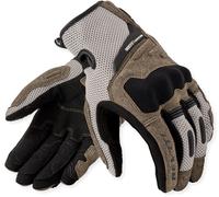 Revit Cavern Guanti da moto da donna, nero-beige, taglia L per donne