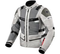 Revit Cayenne 2 Giacca tessile moto, argento, taglia 2XL per maschi
