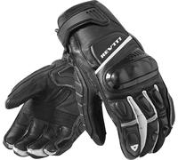 Revit Chicane Guanti moto, Bianco/nero, Taglia 4XL