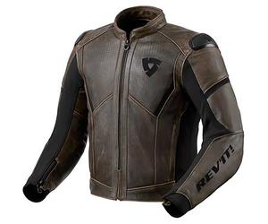 REV'IT! Combin. In Pelle Parallax Giacca uomo marrone, taglia 54