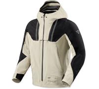 Revit Component 3 H2O, giacca tessile impermeabile unisex 3XL unisex Nero/Beige