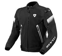 REV'IT! Control Air H2O Giacca In Tessuto uomo nero, taglia 2XL