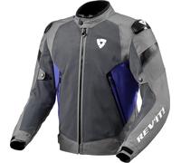 Revit Control Air H2O, giacca tessile impermeabile 3XL male Grigio/Blu