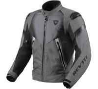 REV'IT! Giacca moto Control H2O tessile impermeabile grigio-nero M Uomo