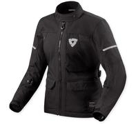 Revit Convergent H2O Giacca tessile impermeabile per motociclette, nero, Taglia 36