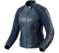 Revit Coral Giacca da donna in pelle per moto, blu, taglia 42 per donne