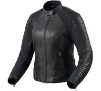 Revit Coral Giacca da donna in pelle per moto, nero, taglia 36 per donne
