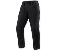 Revit Davis 2 Regular Pantaloni tessili da moto, nero, Taglia 34/34