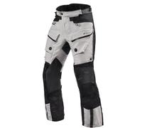 Revit Defender 3 GTX Pantaloni tessili moto, argento/nero, Taglia Long XXL