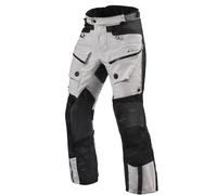 Revit Defender 3 GTX Pantaloni tessili moto, argento/nero, Taglia M