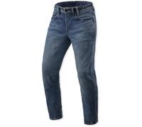 Revit Detroit 3 Tapered Jeans da motociclista, blu, taglia 32 per maschi
