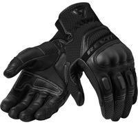 Revit Dirt 3 Guanti Motocross, nero/nero, Taglia S