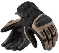 REV'IT! Guanti da moto Dirt 4 da uomo Nero/Sabbia 3XL
