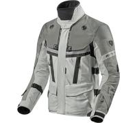 Giacca Moto Rev'It! Dominator 3 GTX in Tessuto Argento-Grigio Uomo XL