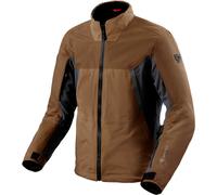 Revit Echelon GTX Giacca tessile moto, marrone, Taglia 4XL