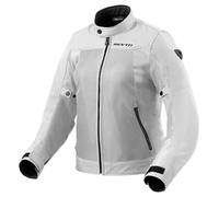 Revit Eclipse 2 Giacca tessile moto da donna, Argento, Taglia 40