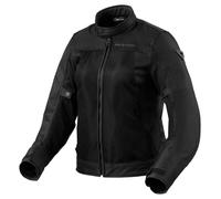 REV'IT! Revit Eclipse 2 Giacca Tessile Moto da Donna, Nero, 40