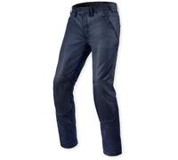 Revit Eclipse 2 Pantaloni tessili da moto, blu/nero, Taglia M corto