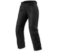 Revit Factor 5 H2O impermeabile Ladies Moto Tessile Pantaloni, nero, Taglia 34