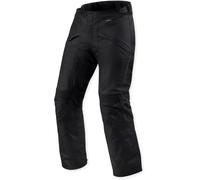 Rev'it Pantaloni In Tessuto Revit Factor 5 H2O Nero Accorciato 3XL
