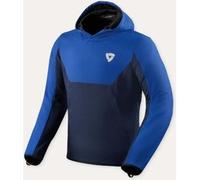 Revit Andon Felpa con cappuccio da moto, blu/blu, Taglia M