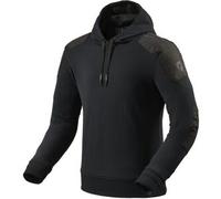 Revit Cedar Felpa con cappuccio moto, nero, taglia S