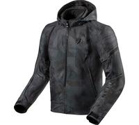 Revit Flare 2, giacca in tessuto impermeabile S male Nero/Grigio