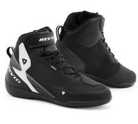 Revit G-Force 2 H2O Scarpe da moto impermeabili, Bianco/nero, Taglia 45