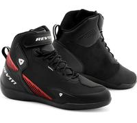 Revit G-Force 2 H2O Neon Scarpe da moto impermeabili, nero-rosso, taglia 44 per maschi