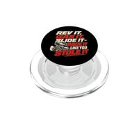 Revit Gas It Slide It Sprint Racing Humor PopSockets PopGrip per MagSafe