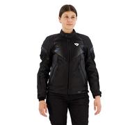 REV'IT! Giacca moto donna Control H2O tessile impermeabile Nero/Antracite 36