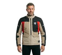 Giacca da moto Revit Convergent H2O rosso sabbia S