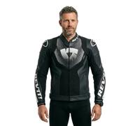 Giacca Pelle HYPERSPEEED 3 AIR Nero Bianco REVIT - AN: 54