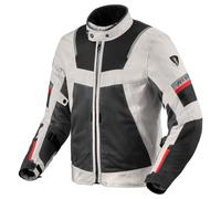 REV'IT! Giacca da moto da uomo Tornado 4 H2O Adventure Touring (argento/nero - L)