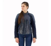 Revit Coral Leather Jacket Blu 38 Donna