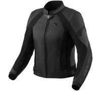 Revit Xena 4, giacca di pelle donna 42 female Nero/Grigio Scuro