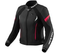 Revit Xena 4, giacca di pelle donna 40 female Nero/Fucsia