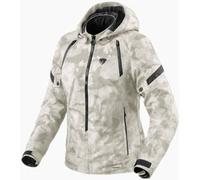 Rev'it Giacca Donna In Tessuto Flare 3 H2O Ladies Camo Grigio Bianco DONNA 36