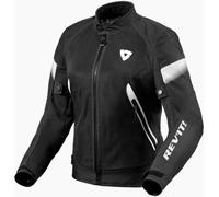 Rev'it Giacca Donna in Tessuto Revit Control Air H2O Ladies Nero Bianco DONNA 44