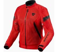 Rev'it Giacca Donna in Tessuto Revit Control Air H2O Ladies Rosso Nero DONNA 42