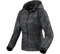 Revit Flare 2, giacca in tessuto donna impermeabile 34 female Nero/Grigio