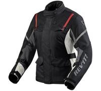 Giacca Moto Donna Rev’it! Horizon 3 H2O Nero/Rosso40 Nero,Rosso