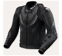 Rev'it Giacca In Pelle Revit Hyperspeed 3 Pro Nero Antracite UOMO 48