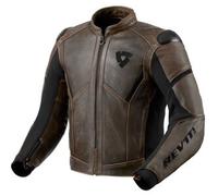 Rev'it Giacca In Pelle Revit Parallax Marrone UOMO 46