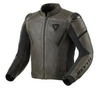 Revit Parallax Leather Jacket Nero 52 Uomo