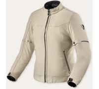 Revit Shade 2 H2O impermeabile Giacca tessile moto da donna, beige, taglia 38 per donne
