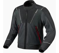 Revit Airwave 4 Giacca tessile da moto, nero-grigio, taglia M per maschi