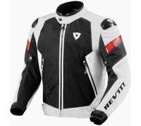 Rev'it Giacca in Tessuto Revit Control Air H2O Bianco Nero S