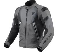 REV'IT! Giacca moto Control H2O tessile impermeabile grigio-nero M Uomo